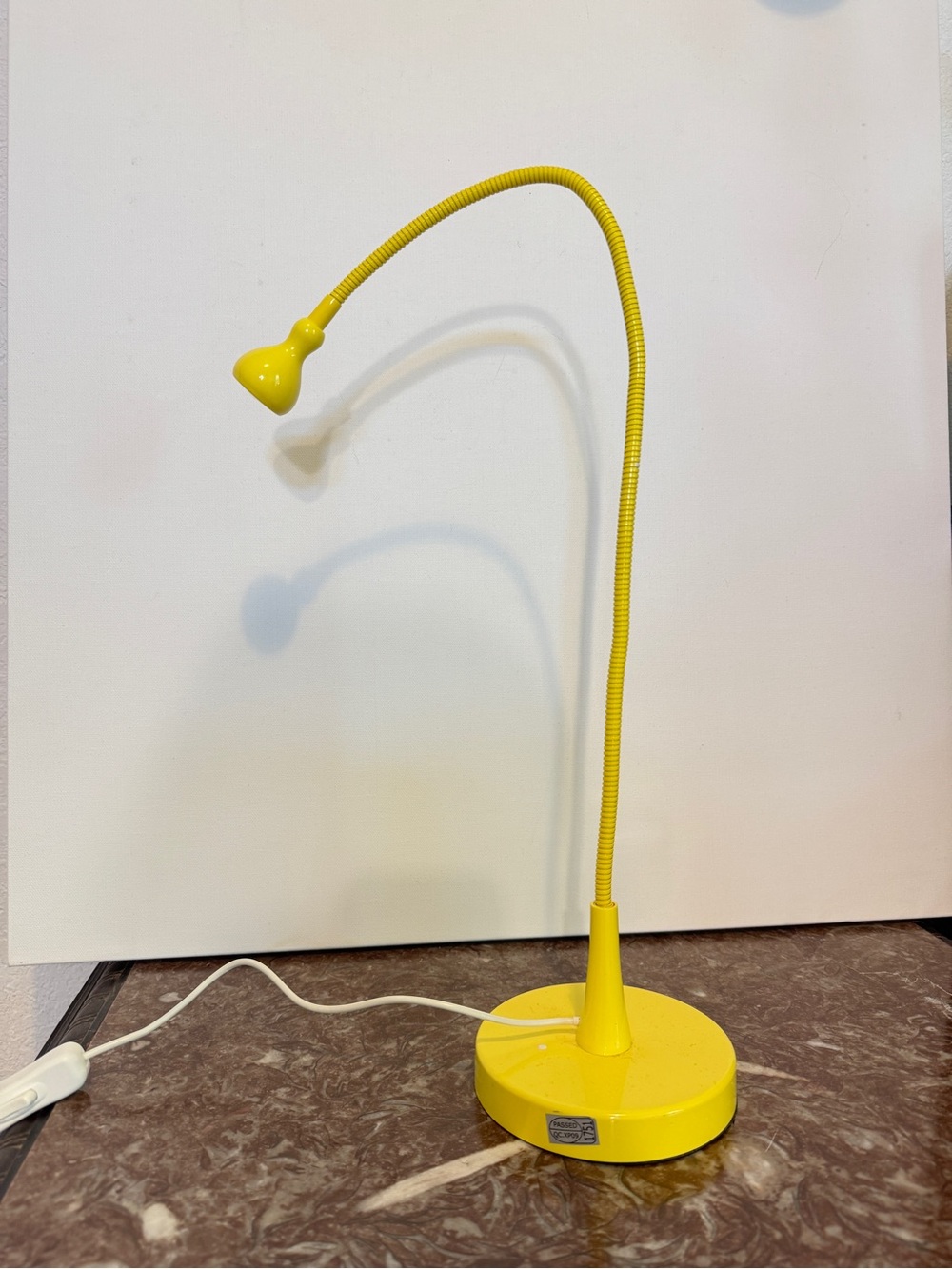 IKEA JANSJO Yellow Flexible Articulating Led Desk Hobby Lamp Light Work - Picture 3 of 5